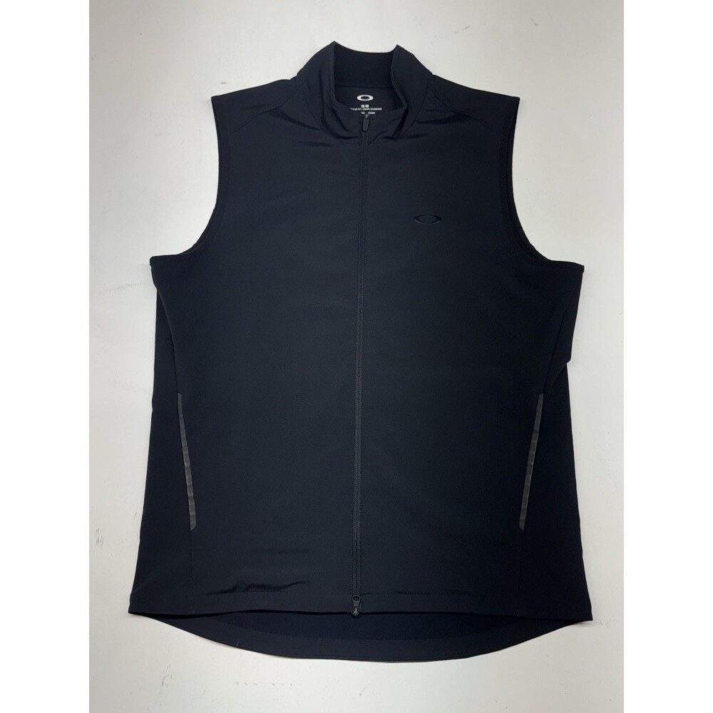 Oakley Performance Vest Black Full Zip Golf Outdoor Hiking Men’s Medium